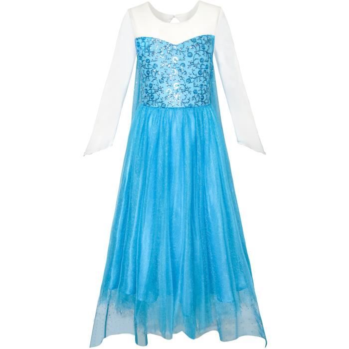 Sunny Fashion Robe Fille Dessin Anime Costume Princesse Elsa Petillant Partie 3 12 Ans Robe Bleue Achat Vente Robe Soldes Sur Cdiscount Des Le 20 Janvier Cdiscount Neige blanche, robe disney princesse, tutu, robe d'anniversaire, princesse, robe disney, neige blanche princesse, robe de conte de fées. sunny fashion robe fille dessin anime costume princesse elsa petillant partie 3 12 ans