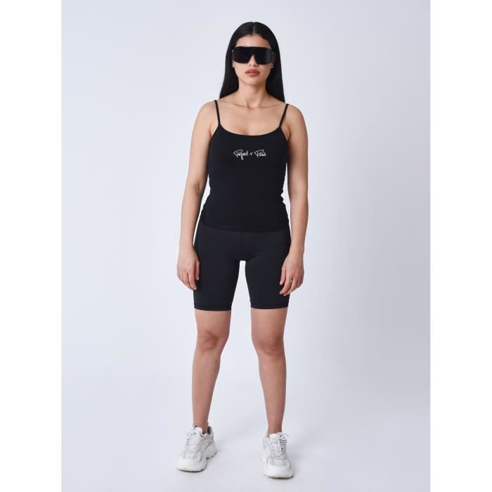 Cycliste femme Essentials - PROJECT X PARIS - Noir - Polyester et élasthanne - Lavable en machine