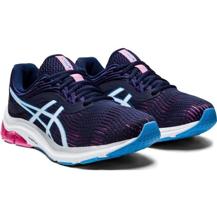 Asics Femmes Gel Pulse 11 Baskets De Sport Navy bleu Cdiscount Chaussures