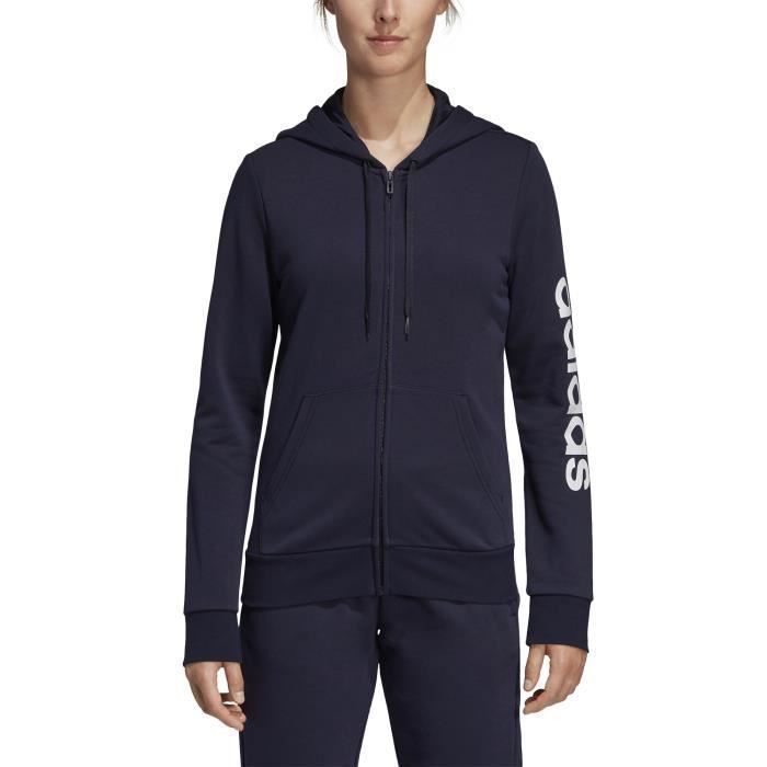Veste a capuche femme adidas sales