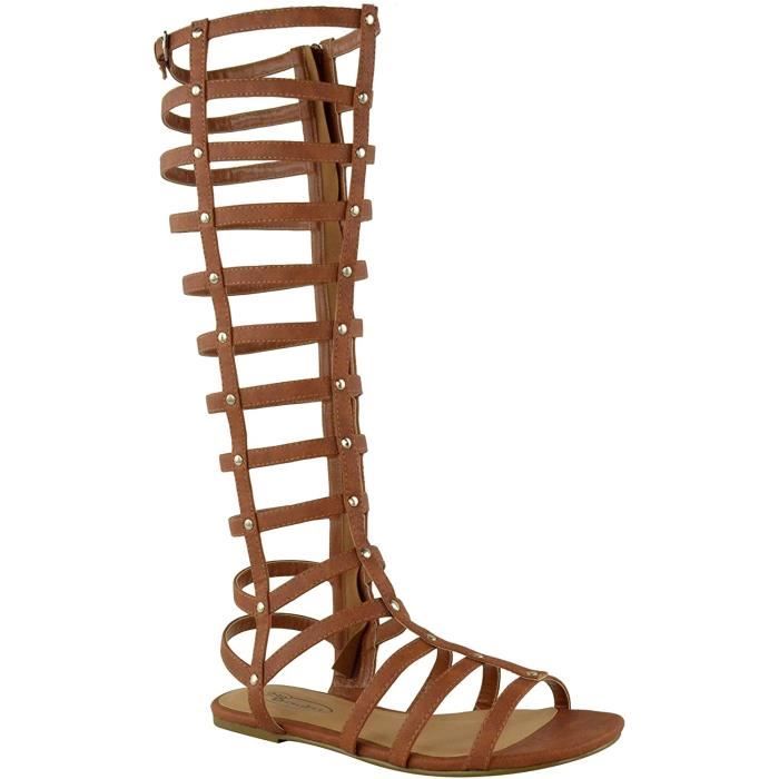 Spartiate haute femme Clearance