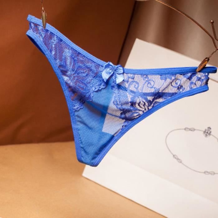 Culotte Femme En Dentelle – Triangle Creuse Avec Gousset Pur – Sans Couture, Matières Douces – Confort Au Quotidien