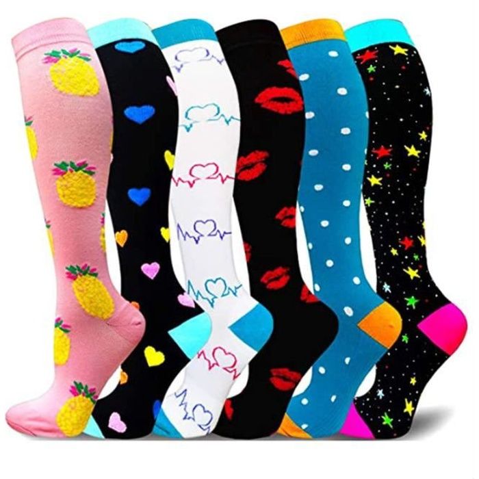 Chaussette de Compression bas de Contention Femme Homme,2030 mmHg