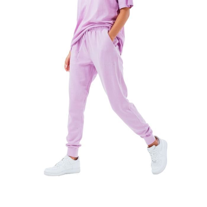 Jogging lilas femme sale