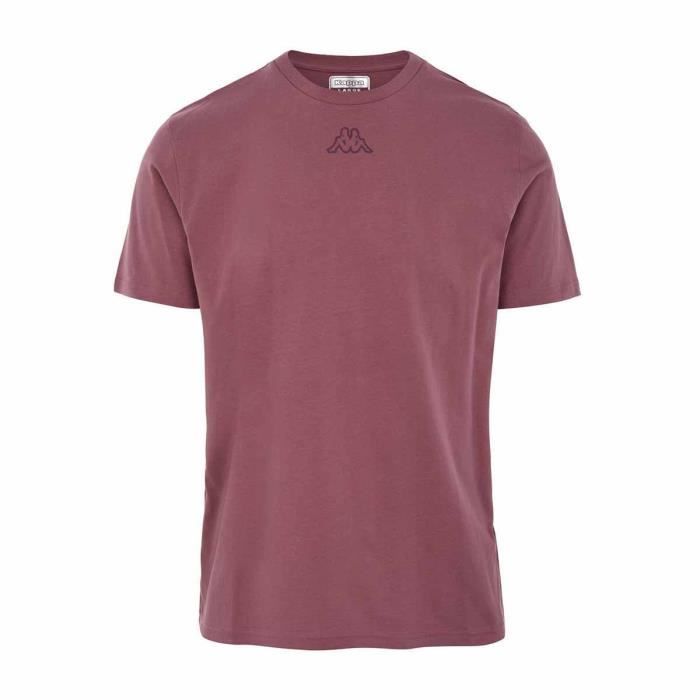 T-shirt Faccia Sportswear pour Homme - Rose - Coupe droite - 100% coton