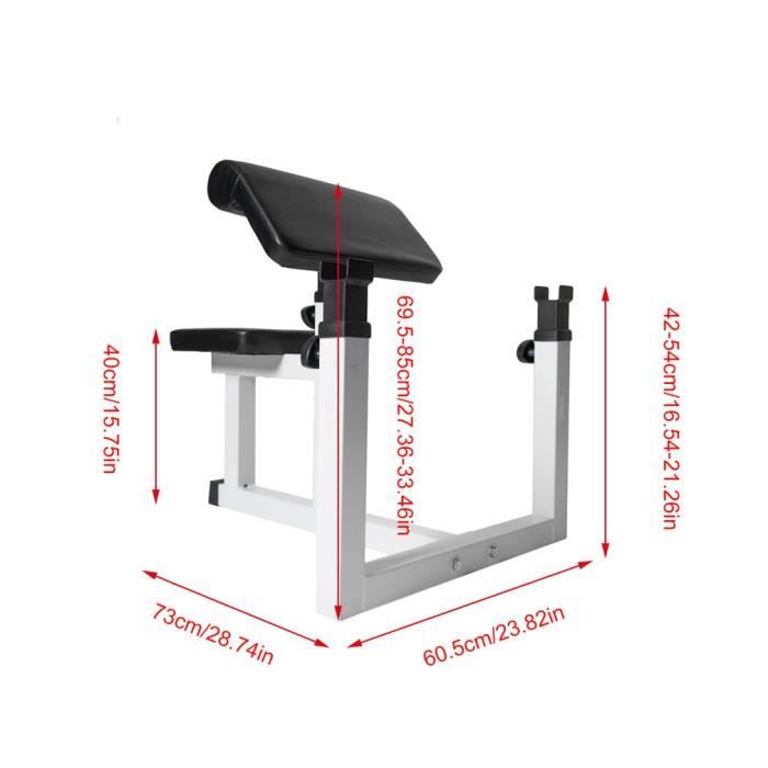 Banc de musculation pour biceps Outlet