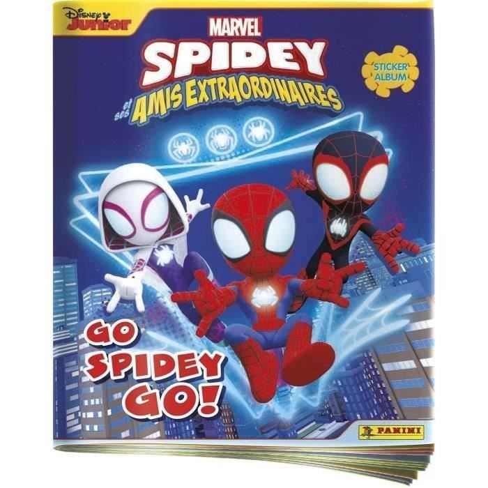 Album de stickers Spidey et ses Amis Extraordinaires - Panini - 004728AF - 192 stickers - Jeux, coloriages et histoires inclus