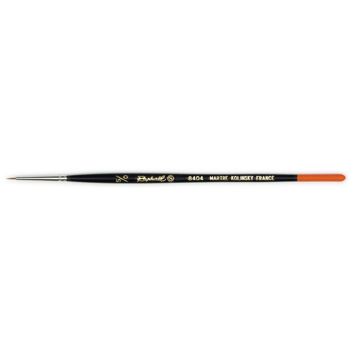 Pinceau Aquarelle Raphael Kolinsky 8402 – Rond N°5 – Poils De Qualité – Fabriqué En France