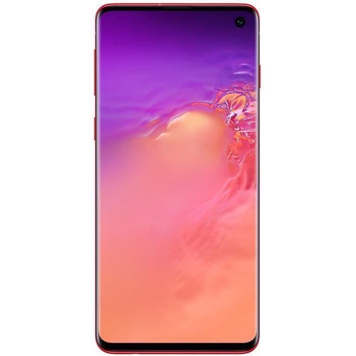 SAMSUNG Galaxy S10+ 128 go Rouge - Double sim - Reconditionné - Excellent état