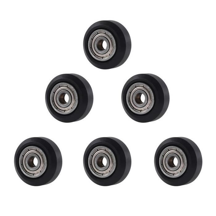 Ruote In Plastica Per Trenini Scala HO 1:87 – Confezione Da 24 Pezzi, Colore Nero, EVEMODEL