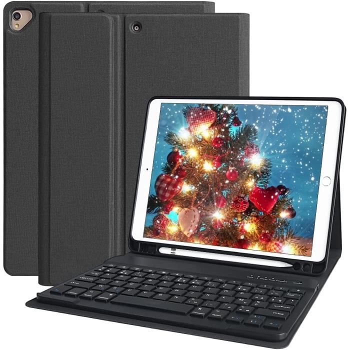 Coque Clavier Pour Ipad 9Ème 8Ème 7Ème Génération 2021 2020 2019 Ipad