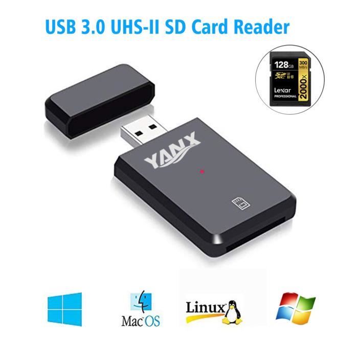 Mini lecteur adaptateur de carte micro SD SDXC TF 5 Go s Super Speed USB 3.0 JSER 