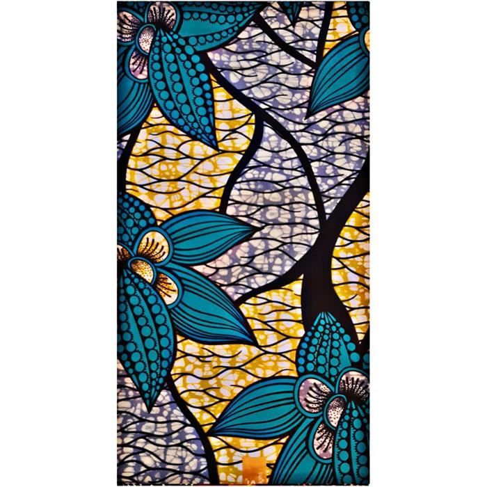 MAYNOWAX Coupon Pagne Tissu Wax Africain cire original 100 coton 2