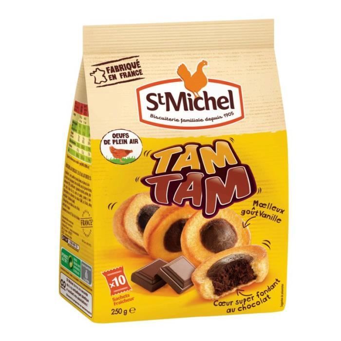 St Michel Tamtam Gateaux Moelleux Fourres Chocolat Cdiscount Au Quotidien