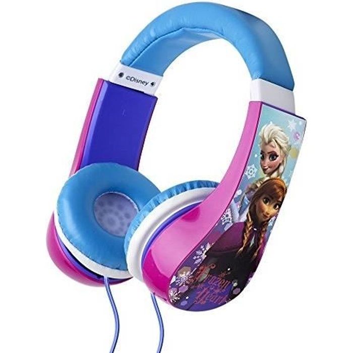 Casque audio - TECH TRAINING - La Reine des Neiges - Pour enfants à partir de 6 ans - Limiteur de volume