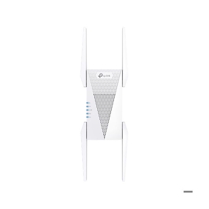 Répéteur WiFi 6E AXE5400 Mbps - TP-Link RE815XE - Amplificateur WiFi 1 Port Gigabit - 4 antennes - Compatible avec les box internet