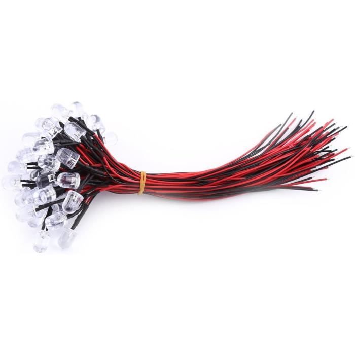 Douille pour LED 5mm, plastique