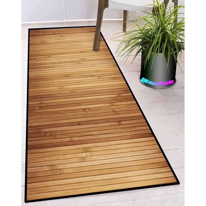 Ommda Tapis Cuisine Long Devant Evier Impression Antidérapant Tapis de