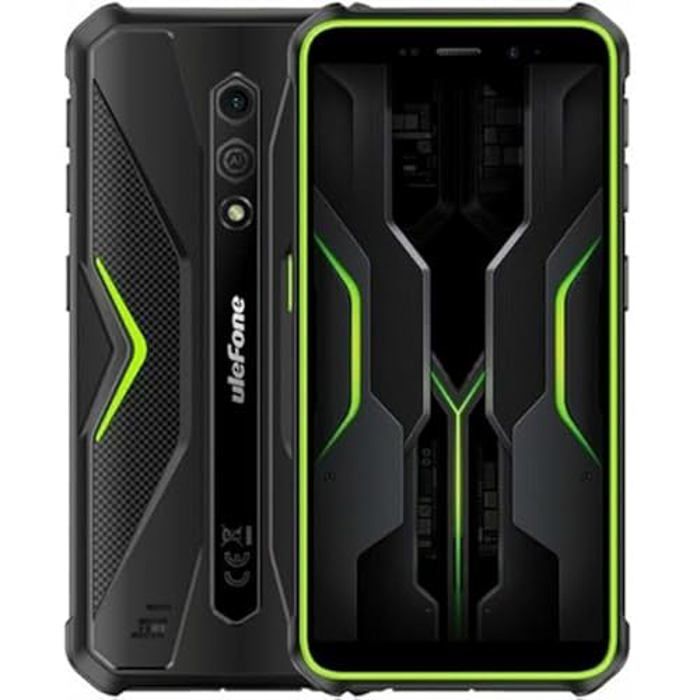 Téléphone Portable - Ulefone - Armor X12 Pro - 4 Go RAM - 64 Go Stockage - Couleur Orange