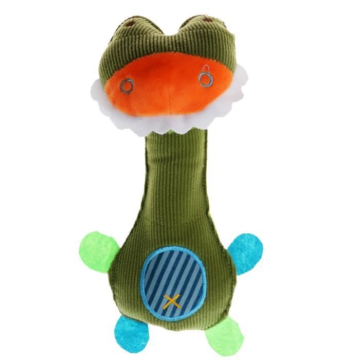 Bebe Hochet A Main En Peluche Douce Jouets D Eveil Pour Enfants Motif De Animal Crocodile Cdiscount Puericulture Eveil Bebe