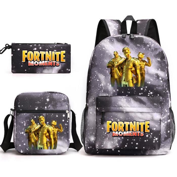 Fortnite Sac a Dos Ensemble de 3 Pieces avec Sacs Lunch et