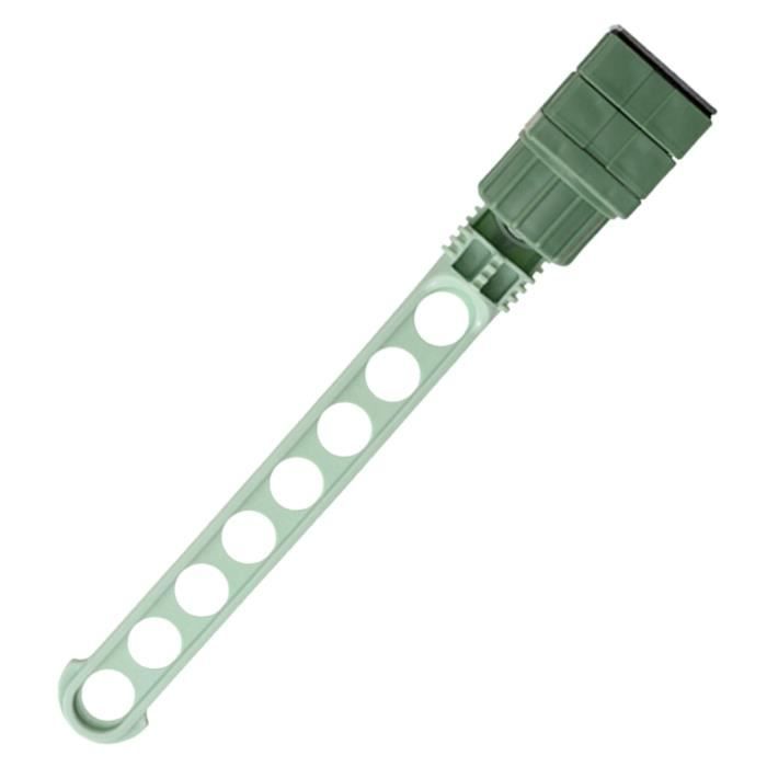 Lot De 20 Supports De Lamelle Pour Stores Verticaux PartyKindom | Crochets De Fixation Blancs En Plastique - 2