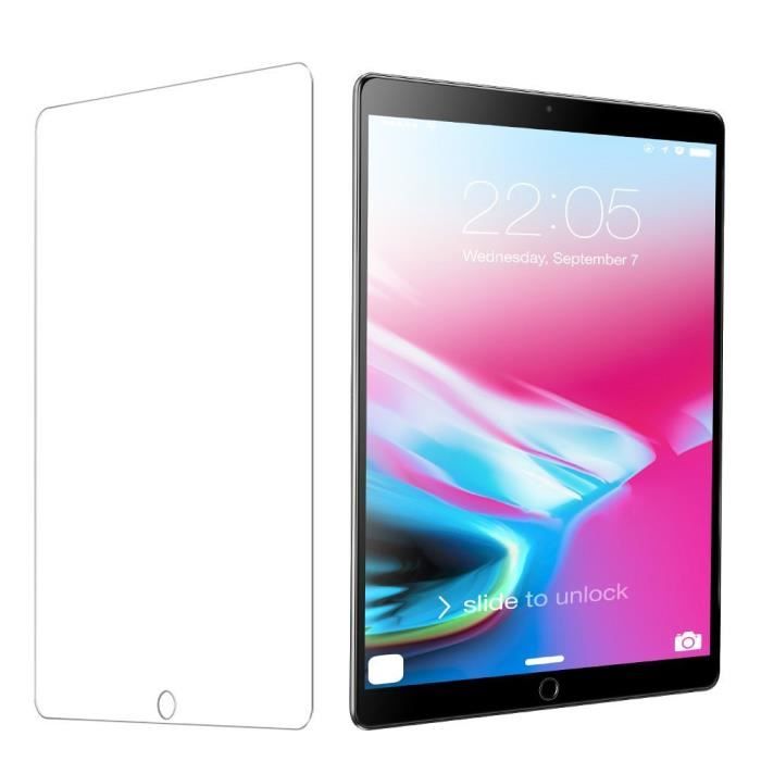 Lot de 2 Verre Trempé pour iPad Pro 12.9 2022 Film Protection écran, Anti  Rayures, sans Bulles d'air, Ultra Résistant - Yuan Yuan - Cdiscount  Informatique