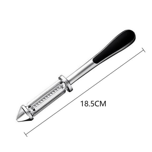 2 éplucheurs Légumes En Acier Inoxydable – Lame Double Tranchant, Manche Ergonomique, Facile à Nettoyer