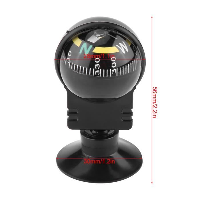 Boussole Marine Riviera Comet 1 – Noir – Pour Bateau – Fabriqué En Italie