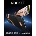 Sabrent Rocket 4 Plus NVMe 4.0 Gen4 PCIe M.2 SSD Interne Extreme Performance + dissipateur Thermique M.2 NVMe PS5 500 Go-1