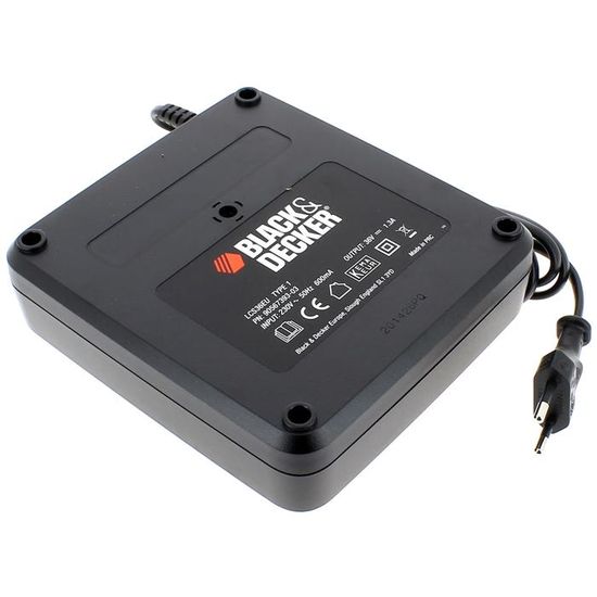 Chargeur D'origine Black & Decker VA070015D – Alimentation Secteur, Modèle Original