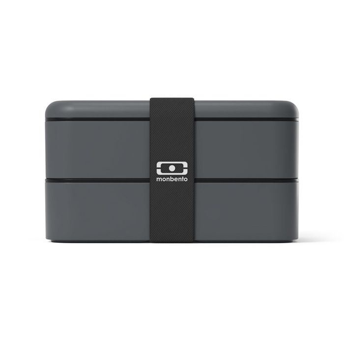Lunch Box Monbento Original - 2 étages, 1L - Micro-ondable, Lave-vaisselle - Sans BPA, Fabriqué En France