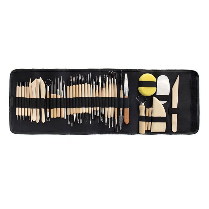 Kit De 8 Outils De Sculpture Et Modelage Pour Poterie Et Argile - Pour Débutants Et Artistes