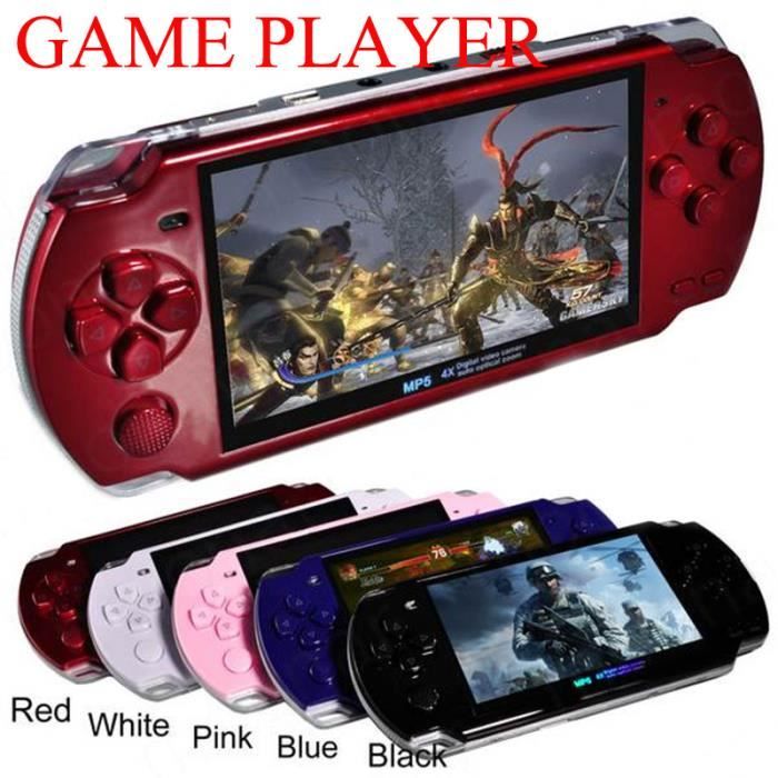 Console de Jeu Portable Mp6 Player Pour Enfants 64 Bits Couleur Bleue -  Sodishop