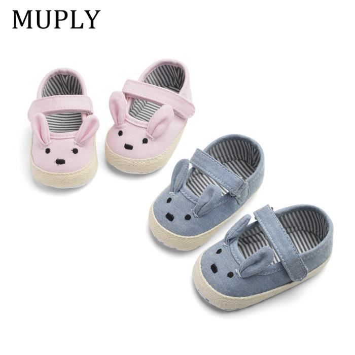 Couleur rose taille 0-6 mois Chaussures antidérapantes pour bébés filles et  garçons, jolies chaussures de pri - Cdiscount