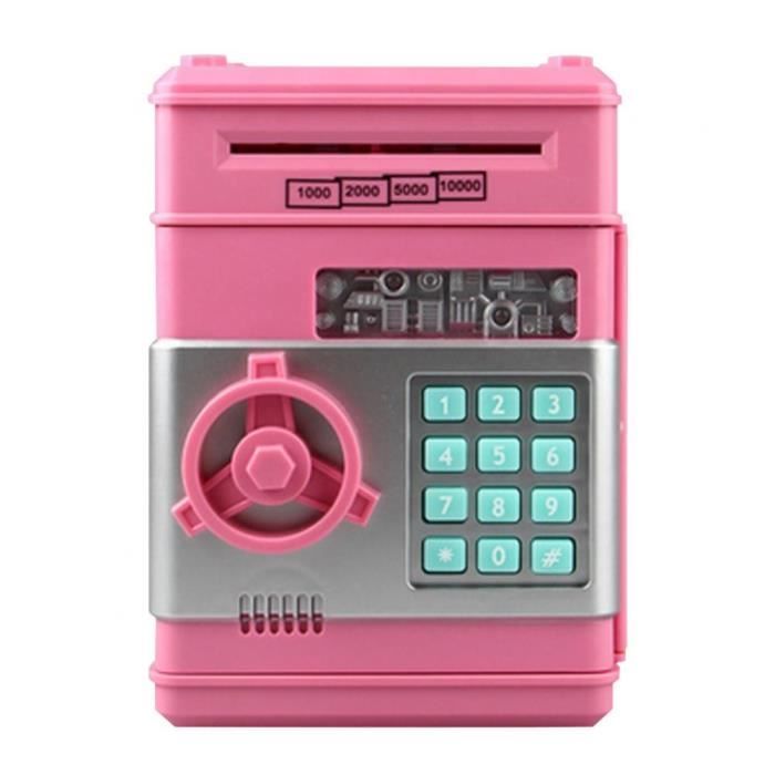 Rouge - Caisse de dépôt automatique électronique, mot de passe, porte- monnaie, conteneur, jouets pour enfants - Cdiscount Jeux - Jouets