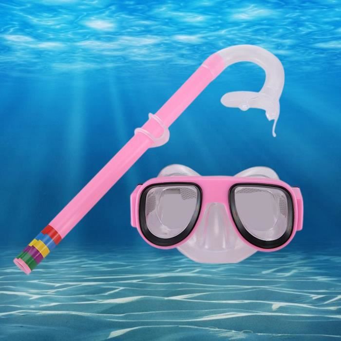 Rose Lunettes de natation Anti-buée pour enfant, équipement de natation pour  débutant, plongée en apnée, syst - Cdiscount Sport
