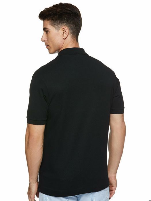 Lacoste polo noir homme deals