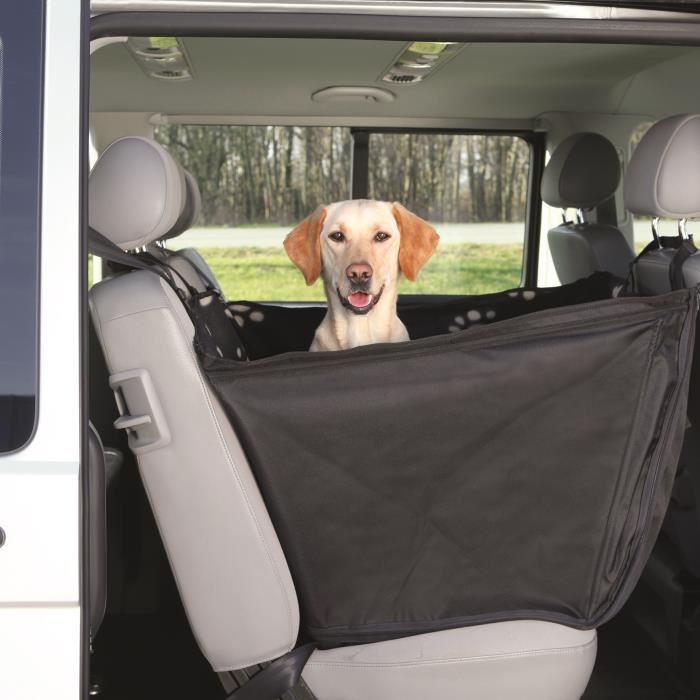 TRIXIE Housse de siège auto pour chiens 65 x 145 cm Noir et beige