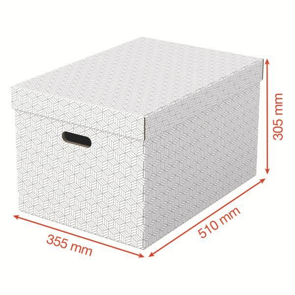 Lot de 2 boîtes de rangement avec couvercle noir mat pour déménagement et  rangement en carton avec poignées en carton très résis483 - Cdiscount Maison