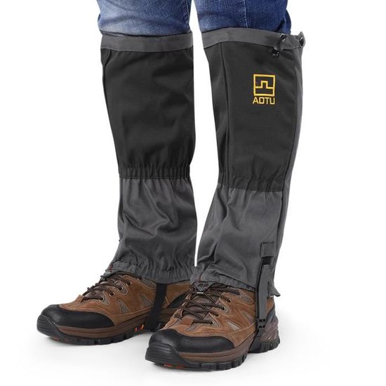 Guêtres De Randonnée Imperméables Et Respirantes - Homme Et Femme, Réglables, Pour Outdoor Et Ski