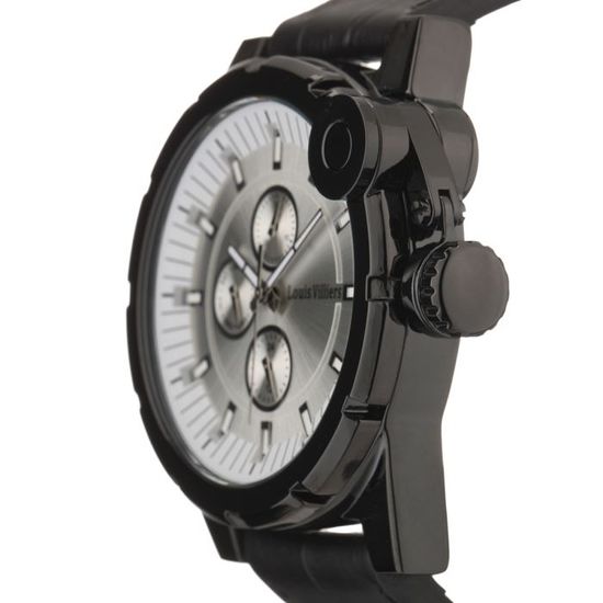 LOUIS VILLIERS Montre Quartz LVAG373319 Bracelet Cuir Homme