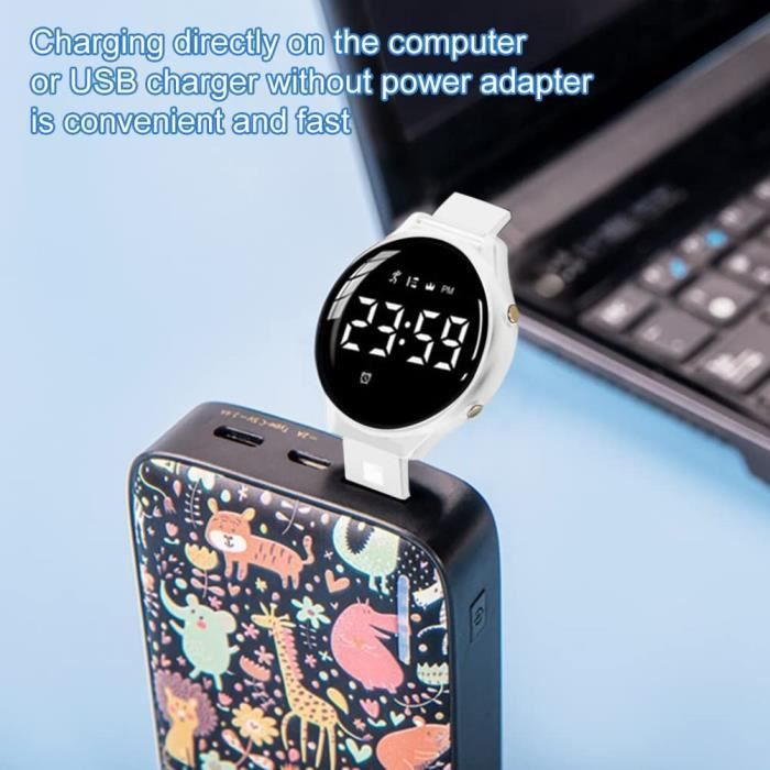 Montre reveil new arrivals vibrante intelligente