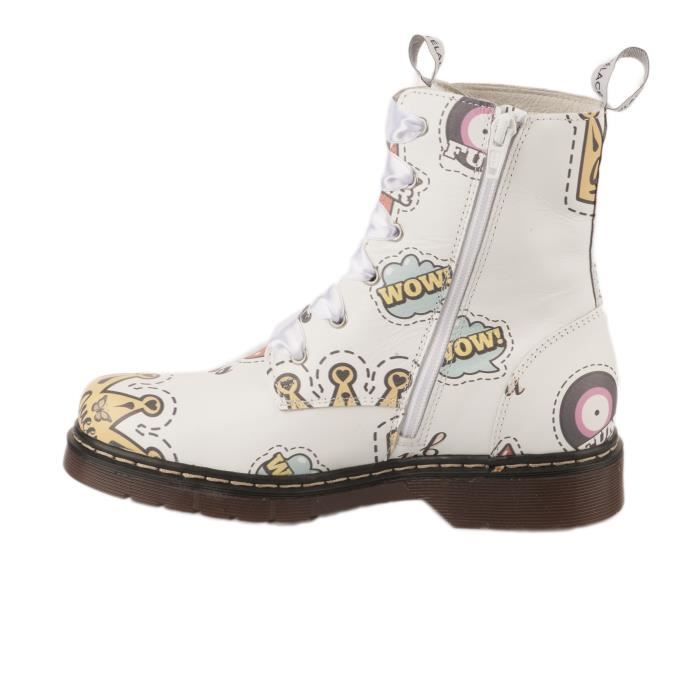 Bottines fille F T LAC Blanc 38 Achat Vente Bottines