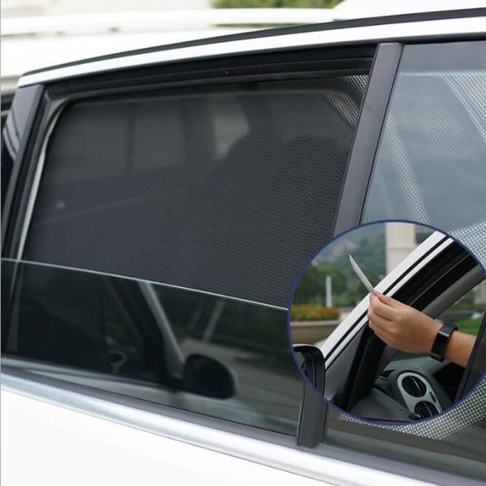 Vente Rideau pare-soleil magnétique de voiture Protection UV Protection  contre le soleil Film de protection latérale de fenêtre Pare-soleil en  filet pour l'été - Banggood Français Mobile