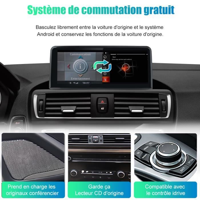 AWESAFE Android 11 [4 Go + 64 Go] Autoradio pour BMW série 1 F20 F21 avec  écran Tactile de 10.25 Pouces, Carplay/Android Auto - Cdiscount Auto