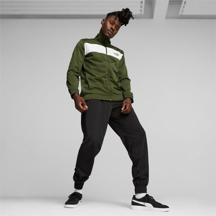 Survetement puma 2025 homme verte
