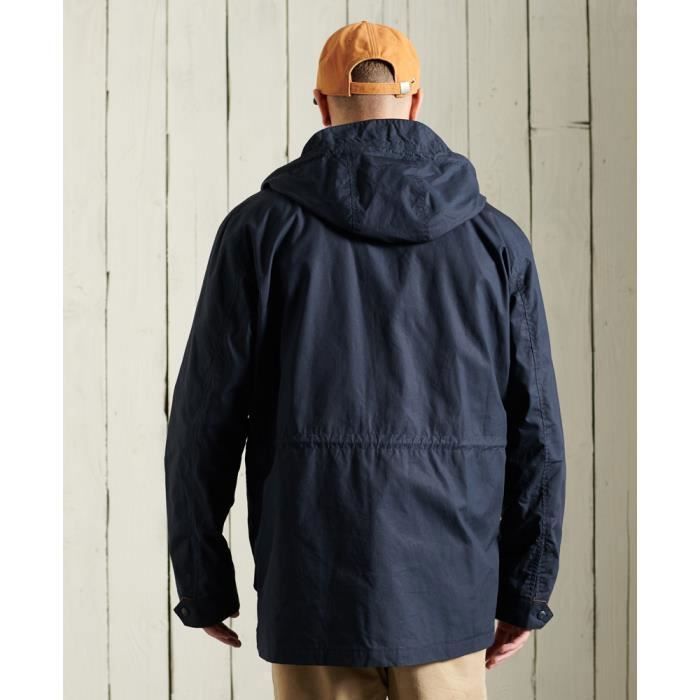 Parka superdry homme bleu marine sales