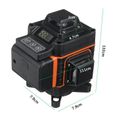 4D Niveau Laser Automatique 16 Lignes + Support + Télécommande + EU Chargeur-3