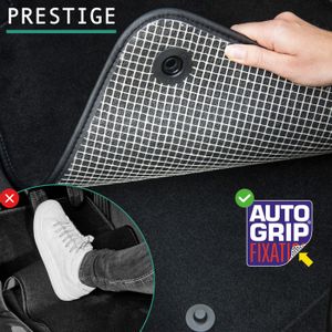 Tapis De Sol Avant Velours Noir – Pour Citroën C3 III (2017+), Paire Neuve
